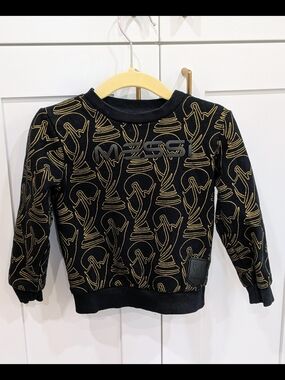 Messi Black & Gold Toddler Sweatshirt